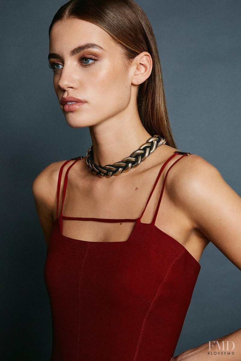 Elle Trowbridge featured in  the Karen Millen catalogue for Autumn/Winter 2020