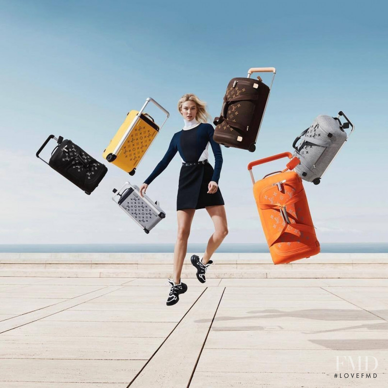 Karlie Kloss featured in  the Louis Vuitton Horizon Soft advertisement for Spring/Summer 2019