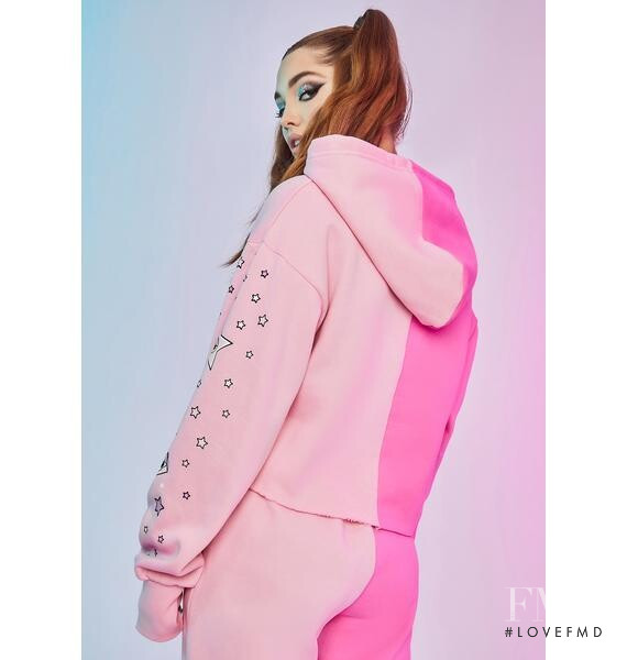 Madisyn Menchaca featured in  the Dolls Kill x TokiDoki catalogue for Autumn/Winter 2020