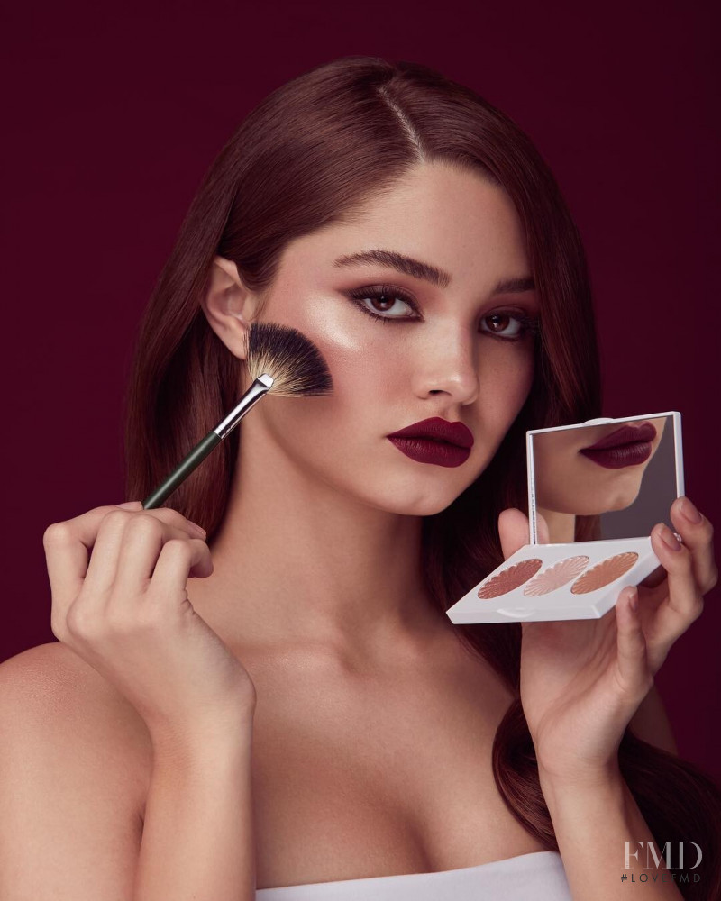 Madisyn Menchaca featured in  the Ofra Cosmetics advertisement for Spring/Summer 2021