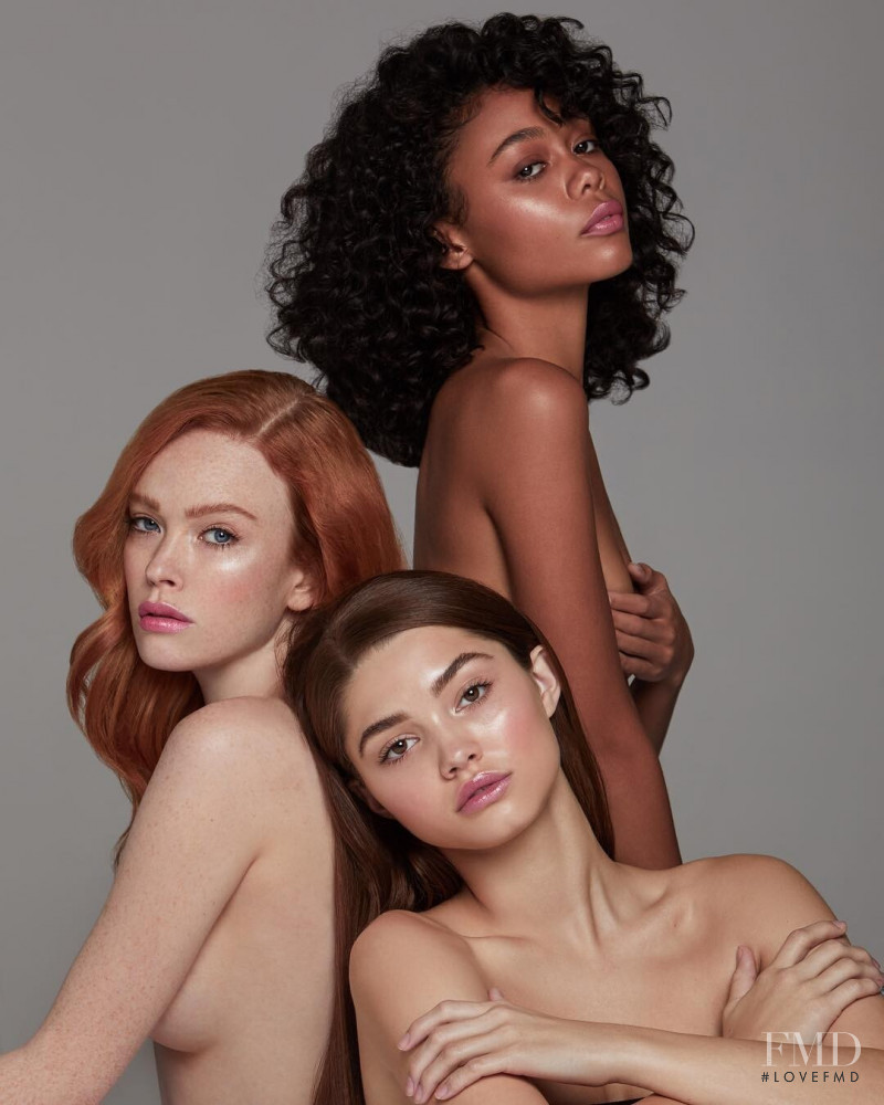 Madisyn Menchaca featured in  the Ofra Cosmetics advertisement for Spring/Summer 2021