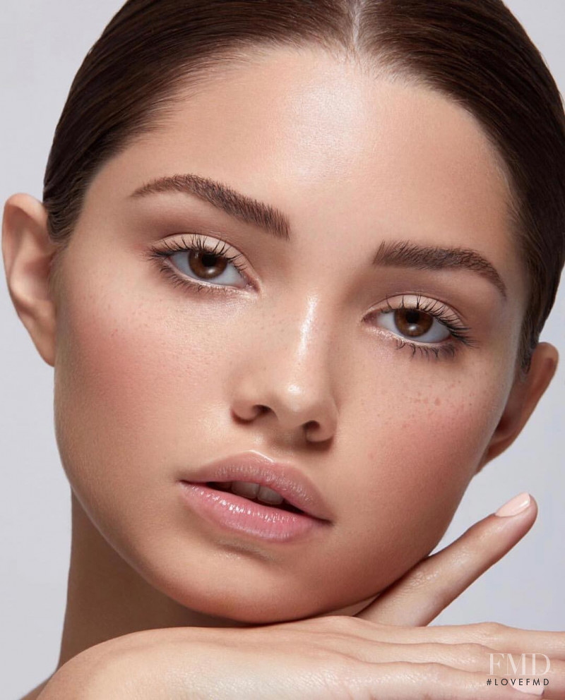 Madisyn Menchaca featured in  the BrowLash advertisement for Spring/Summer 2021