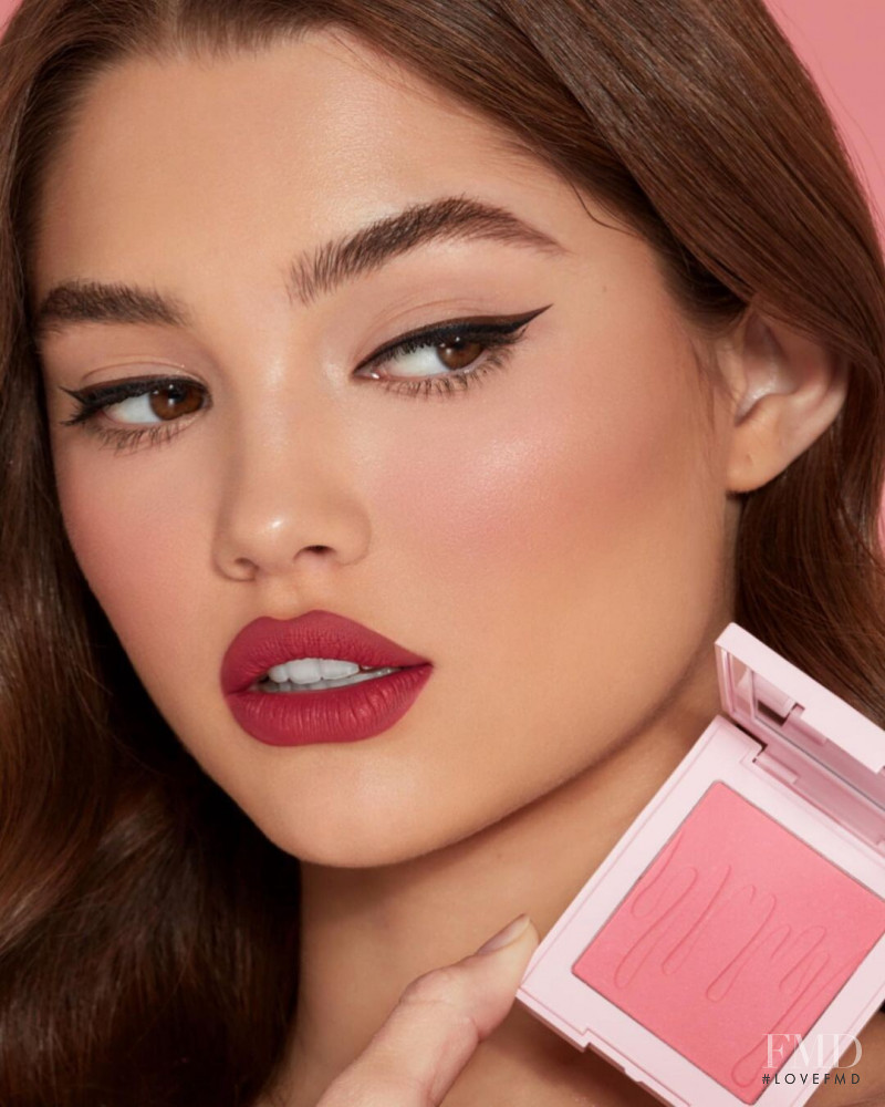 Madisyn Menchaca featured in  the Kylie Cosmetics catalogue for Spring/Summer 2021