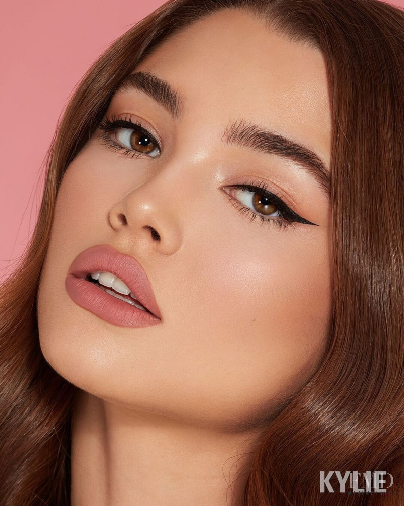 Madisyn Menchaca featured in  the Kylie Cosmetics catalogue for Spring/Summer 2021