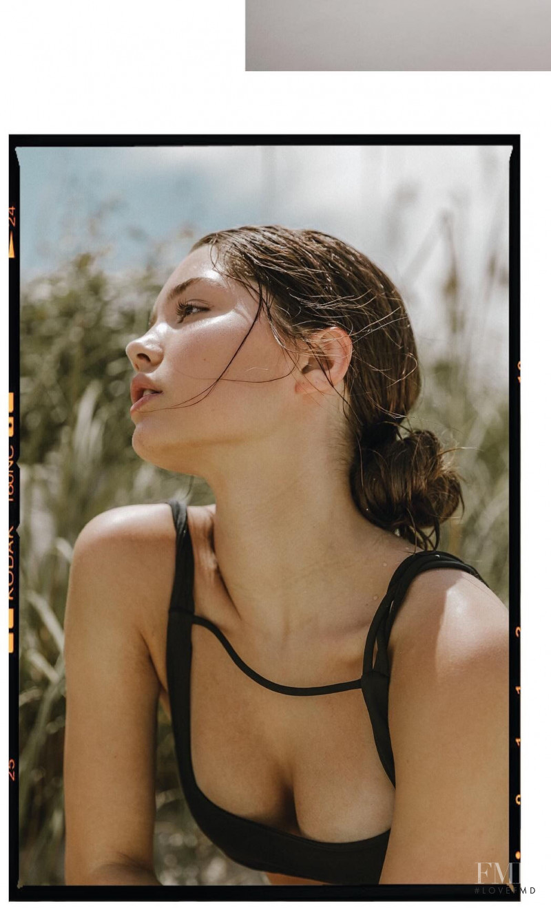 Madisyn Menchaca featured in  the Atoll Swim lookbook for Spring/Summer 2021