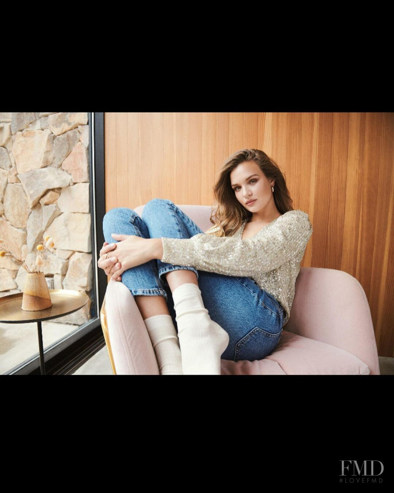 Josephine Skriver featured in  the Dynamite advertisement for Autumn/Winter 2020