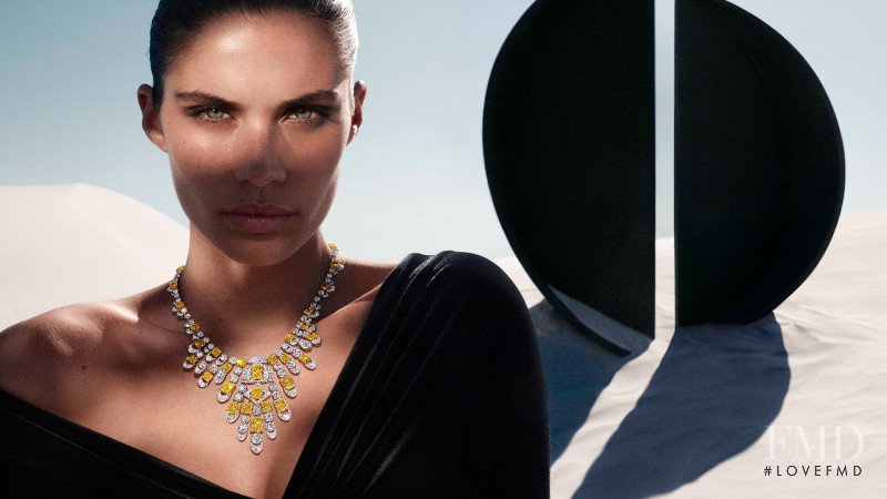 Sara Sampaio featured in  the Graff Diamonds lookbook for Spring/Summer 2021