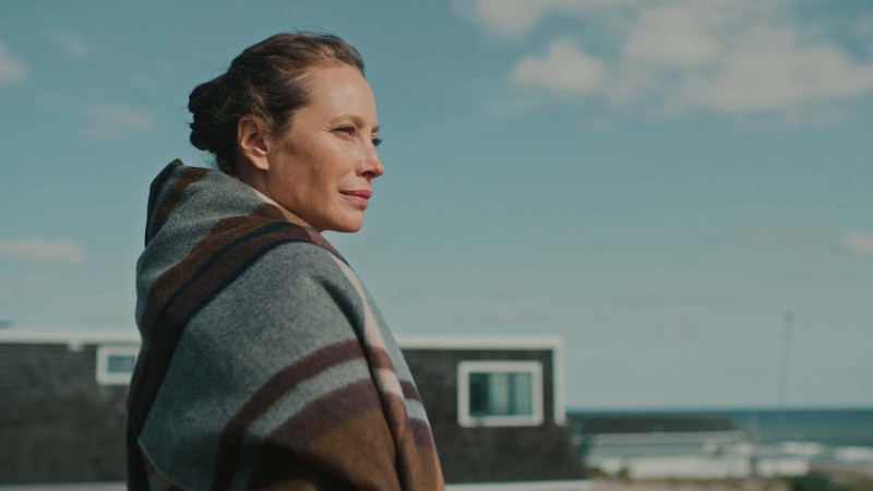 Christy Turlington featured in  the Loro Piana Wellness advertisement for Autumn/Winter 2020