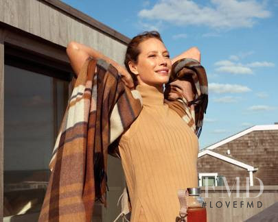 Christy Turlington featured in  the Loro Piana Wellness advertisement for Autumn/Winter 2020