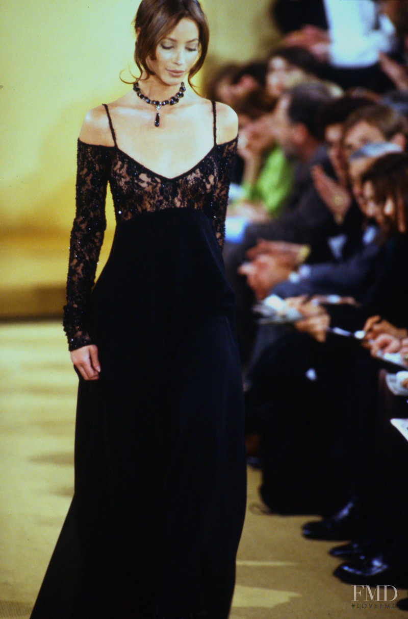 Christy Turlington featured in  the Donna Karan New York fashion show for Autumn/Winter 1993