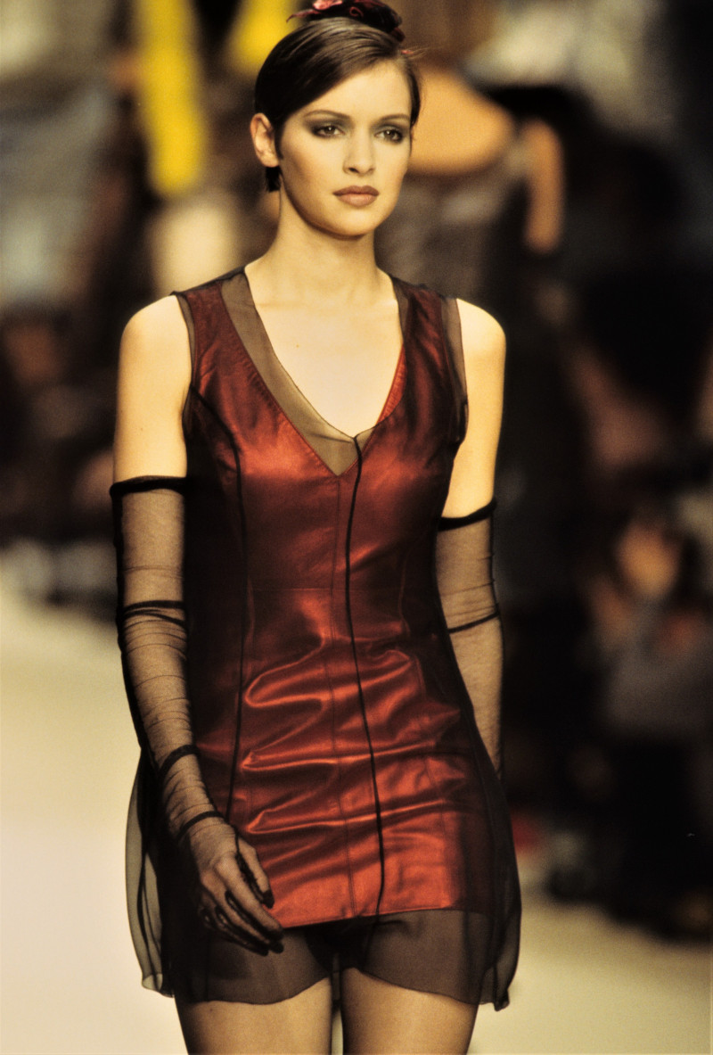 Patricia Hartmann featured in  the Chanel fashion show for Autumn/Winter 1994
