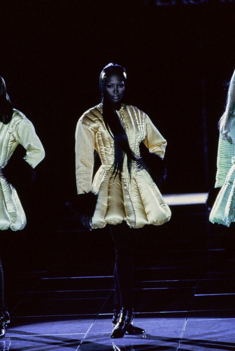 Naomi Campbell featured in  the Versace fashion show for Autumn/Winter 1992