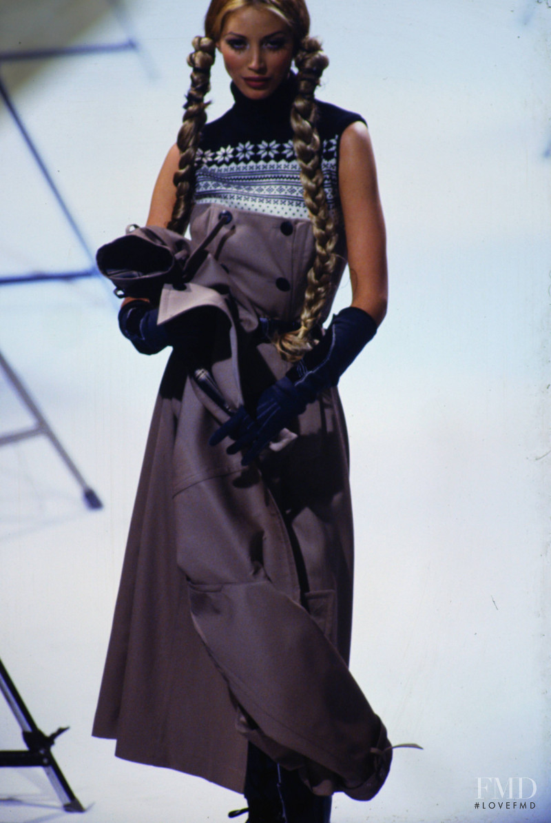 Christy Turlington featured in  the Jean-Paul Gaultier fashion show for Autumn/Winter 1992