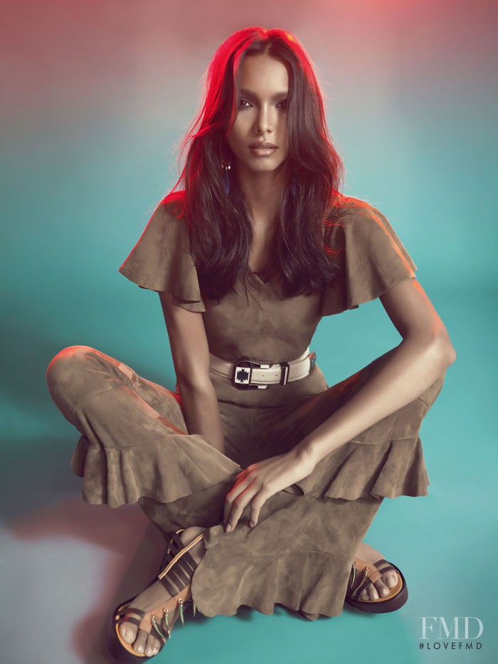 Lais Ribeiro featured in  the Lilly Sarti advertisement for Spring/Summer 2013