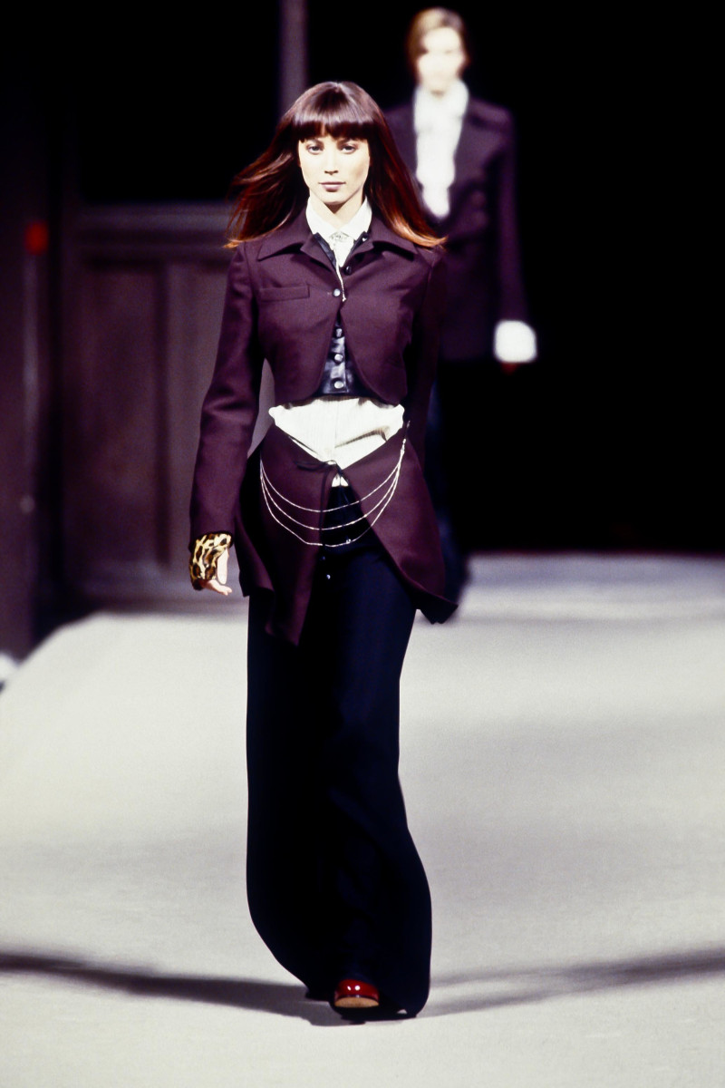 Christy Turlington featured in  the Martine Sitbon fashion show for Autumn/Winter 1994