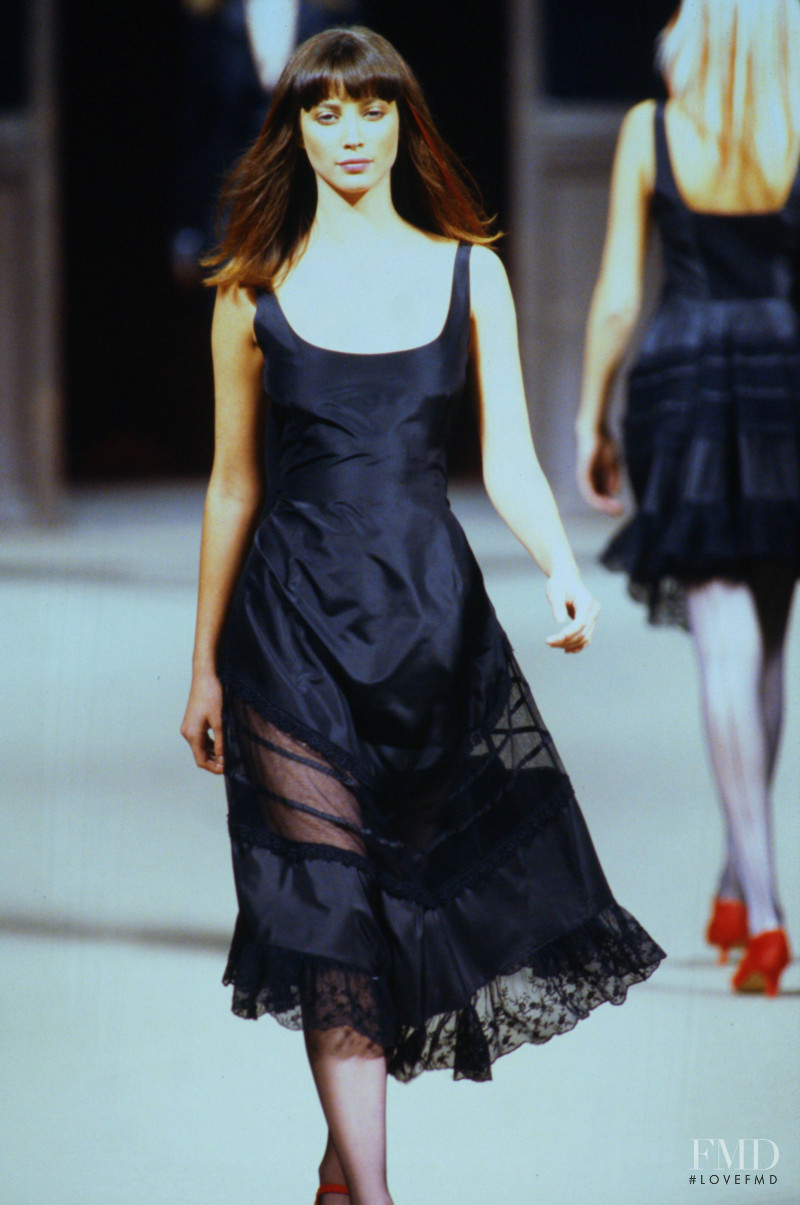 Christy Turlington featured in  the Martine Sitbon fashion show for Autumn/Winter 1994
