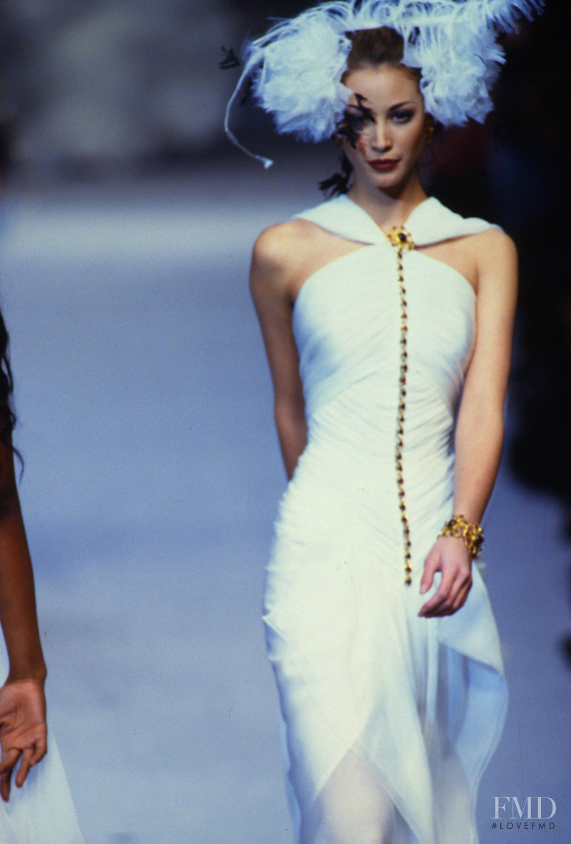 Christy Turlington featured in  the Chanel Haute Couture fashion show for Spring/Summer 1992
