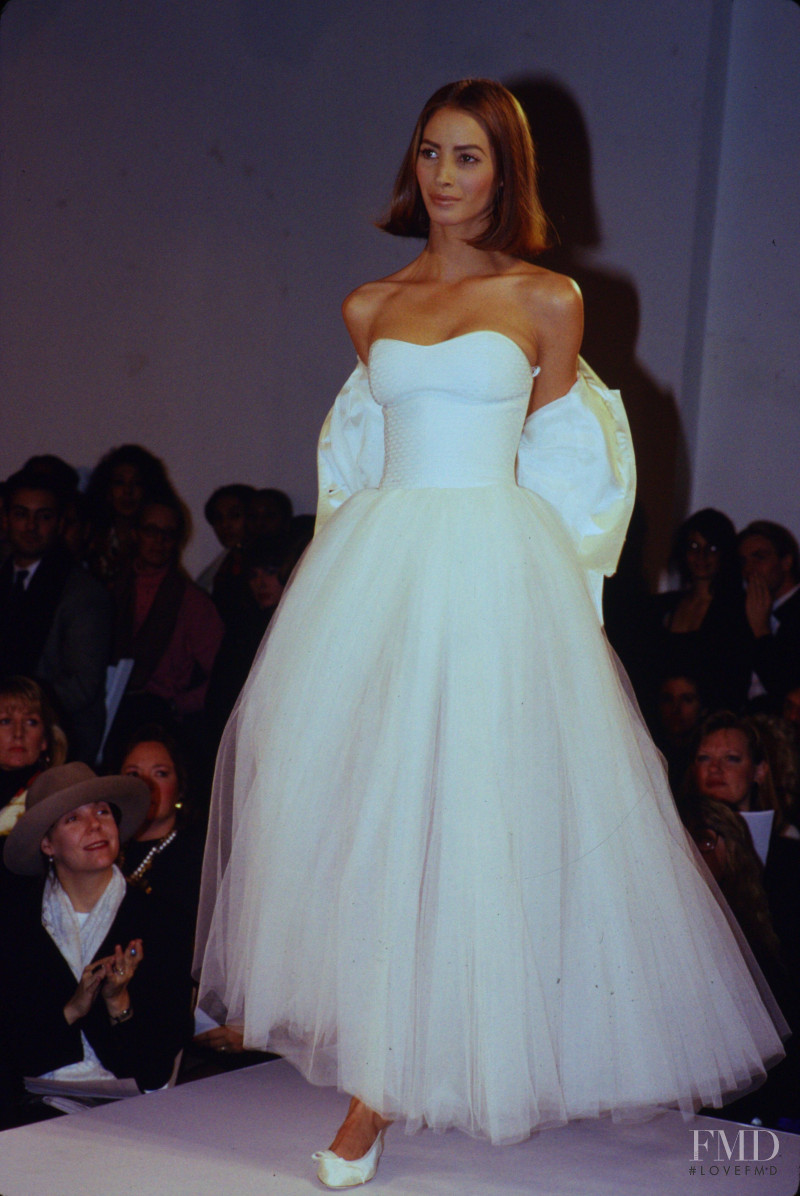 Christy Turlington featured in  the Isaac Mizrahi fashion show for Spring/Summer 1990