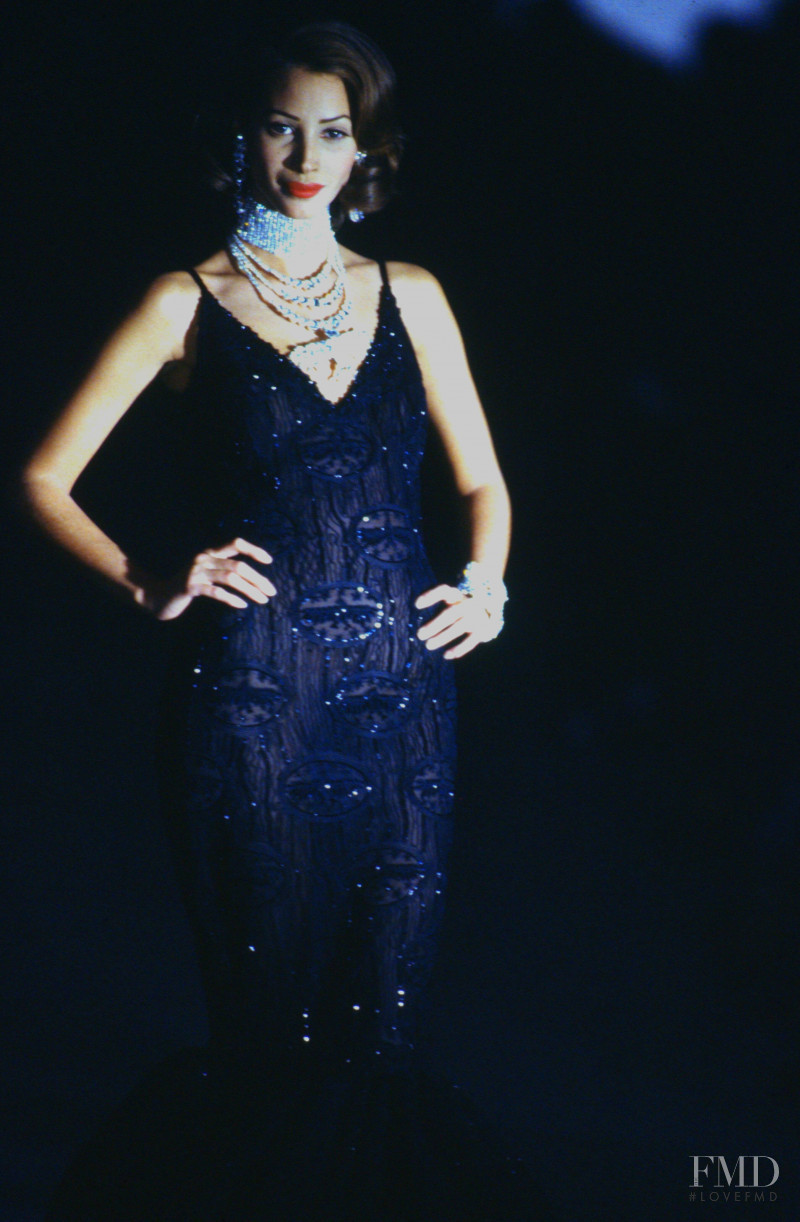 Christy Turlington featured in  the Isaac Mizrahi fashion show for Spring/Summer 1992