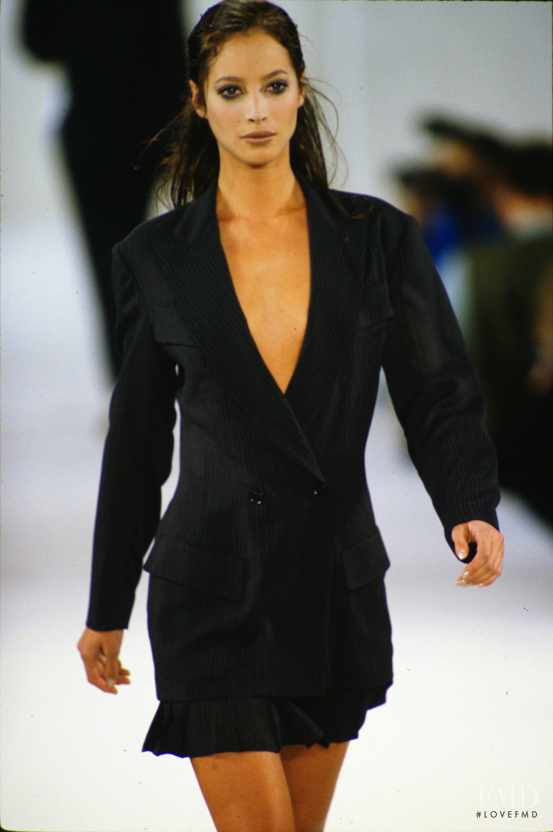 Christy Turlington featured in  the Mark Eisen fashion show for Spring/Summer 1994