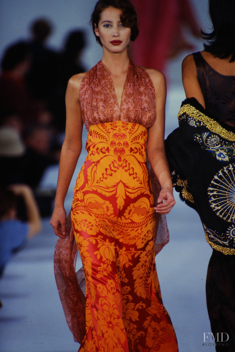 Christy Turlington featured in  the Isaac Mizrahi fashion show for Autumn/Winter 1993