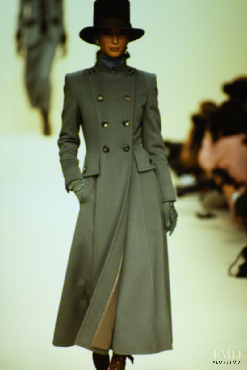 Christy Turlington featured in  the Pierre Balmain fashion show for Spring/Summer 1993