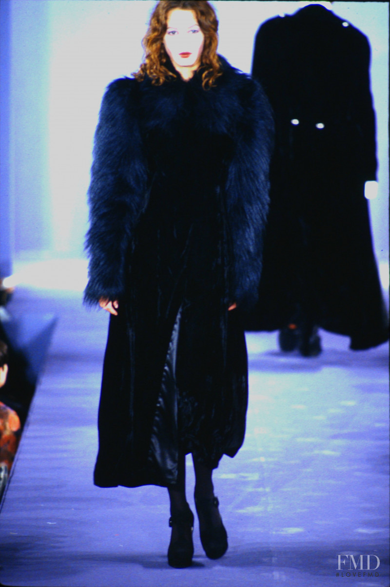 Christy Turlington featured in  the Anna Sui fashion show for Autumn/Winter 1993