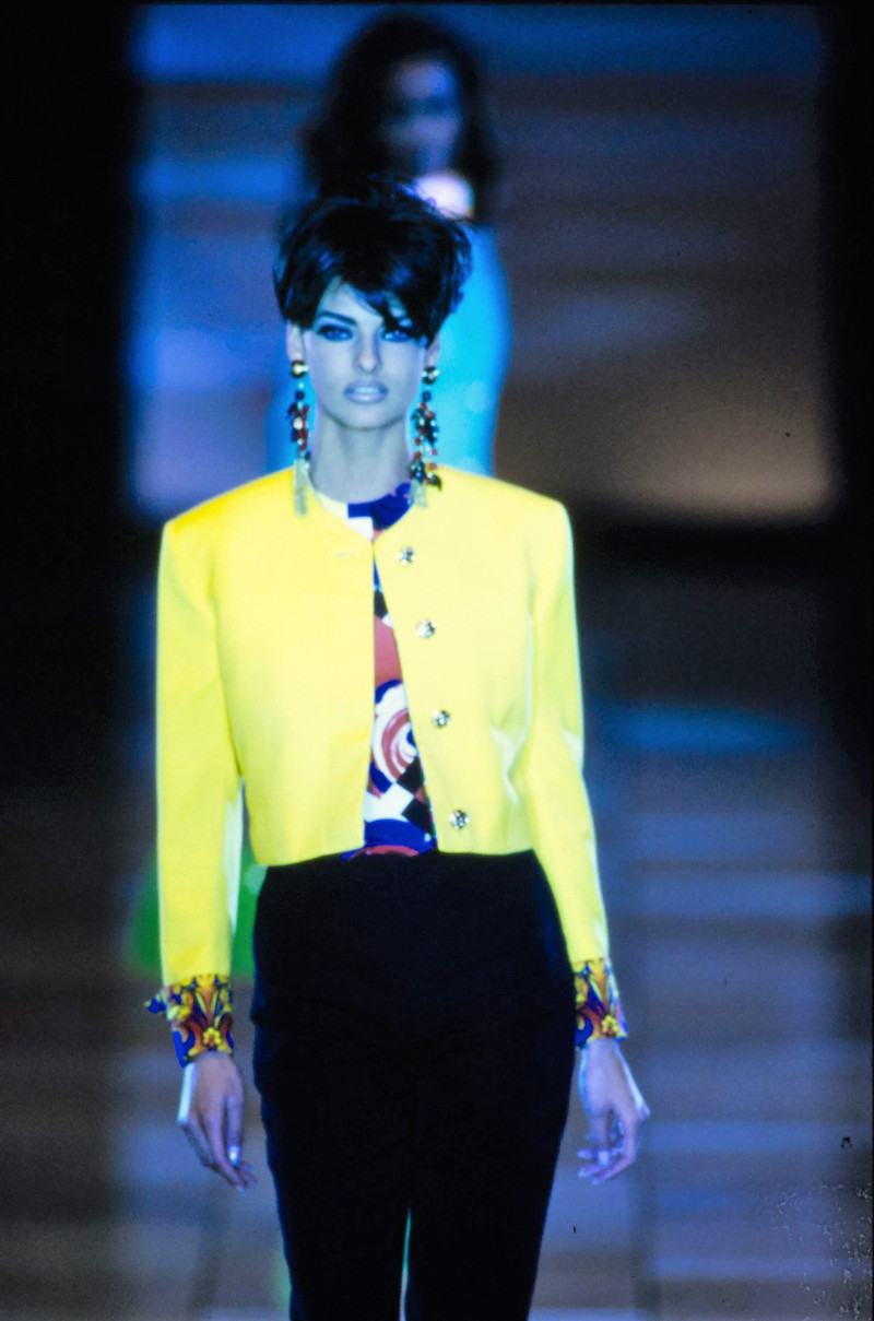 Versace fashion show for Spring/Summer 1991