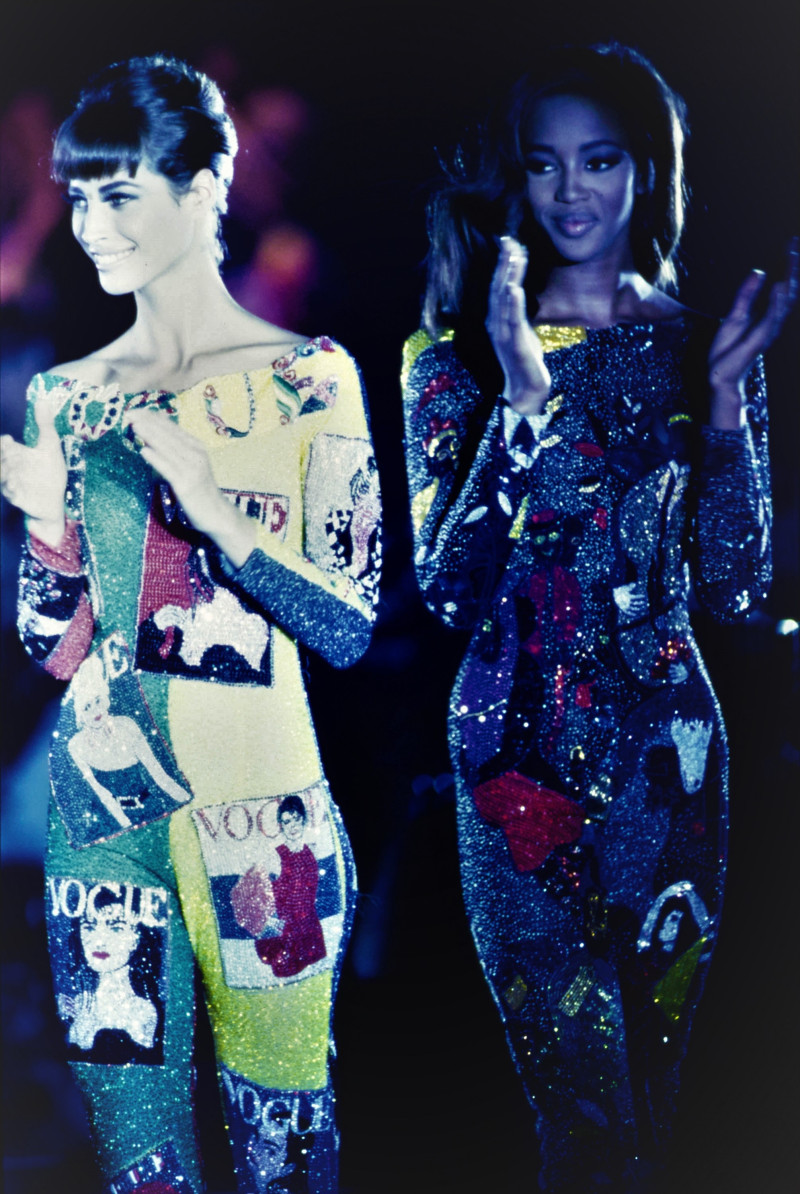 Versace fashion show for Spring/Summer 1991