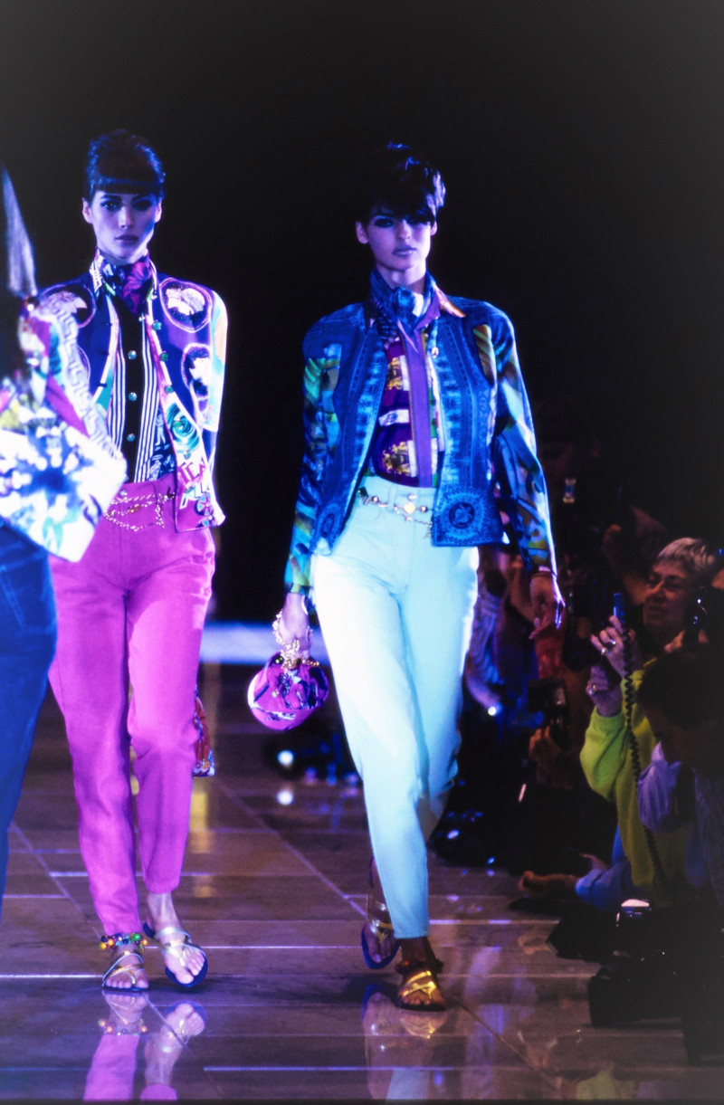 Versace fashion show for Spring/Summer 1991
