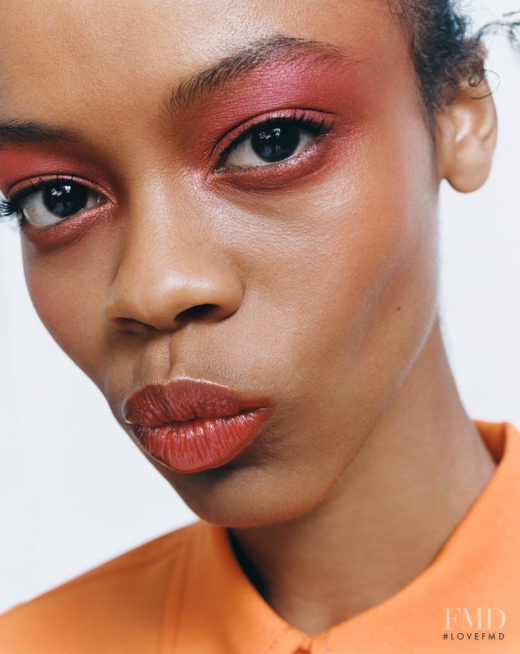 Aaliyah Hydes featured in  the Zara Zara Beauty Stories 2021 advertisement for Spring/Summer 2021