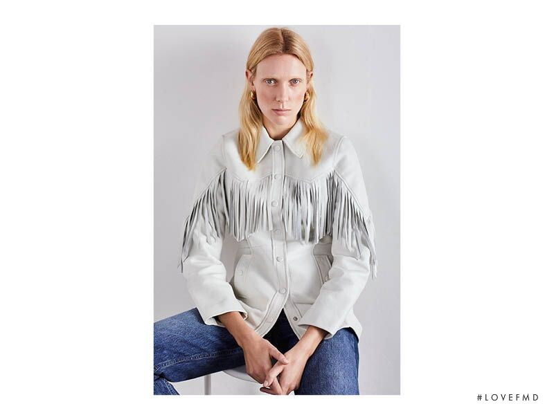 Annely Bouma featured in  the Liberty London lookbook for Spring/Summer 2019