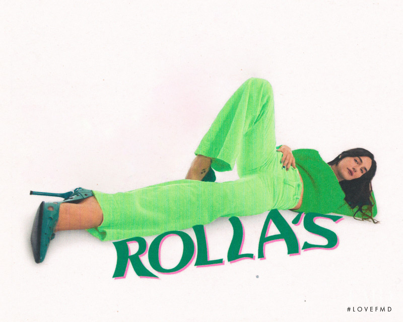 Rolla\'s Psychedelic Color Pop advertisement for Spring/Summer 2021