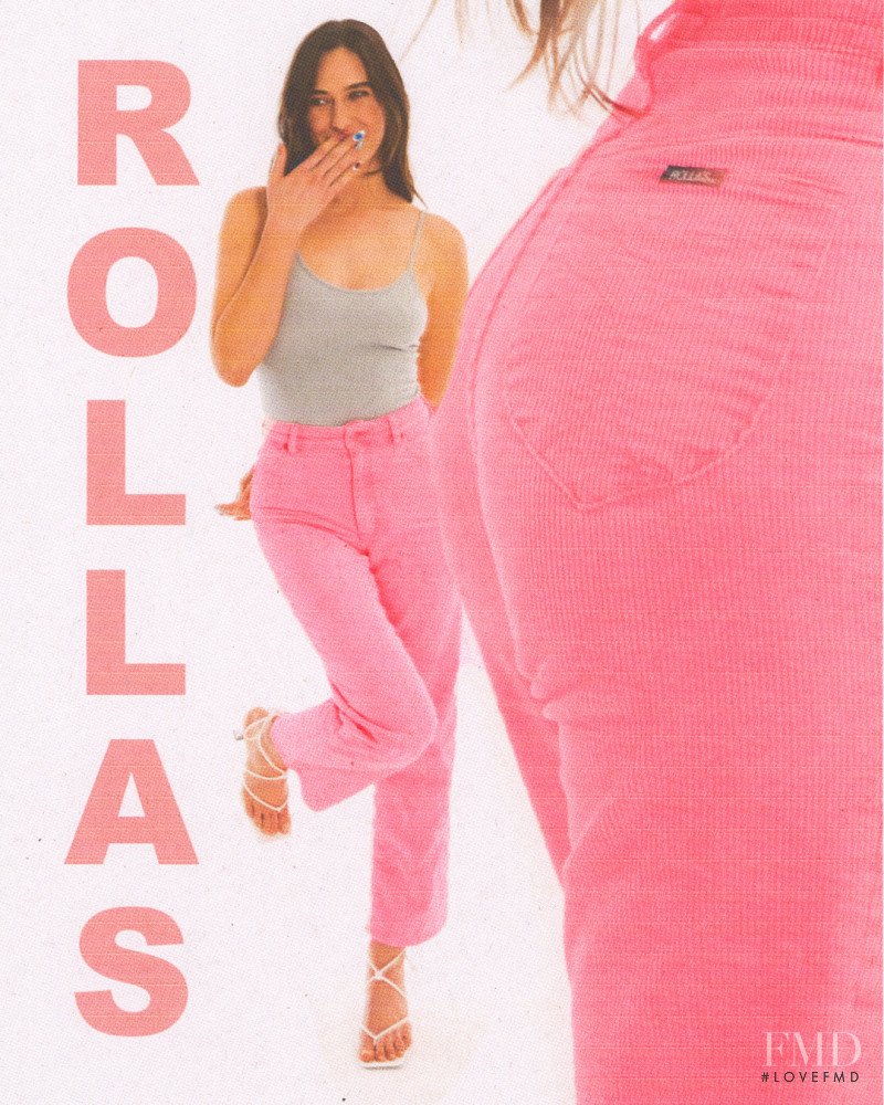 Rolla\'s Psychedelic Color Pop advertisement for Spring/Summer 2021