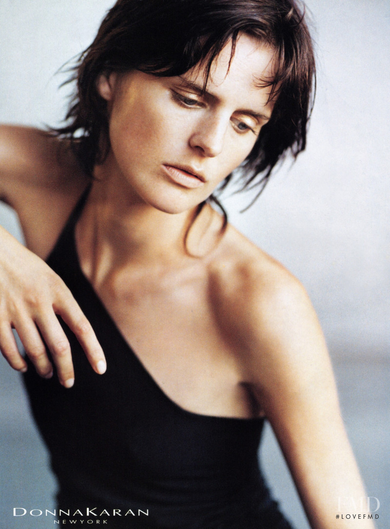 Stella Tennant featured in  the Donna Karan New York advertisement for Spring/Summer 2000