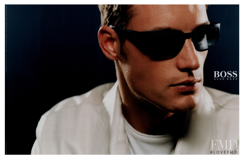 Gabriel Aubry featured in  the Hugo Boss advertisement for Spring/Summer 2000