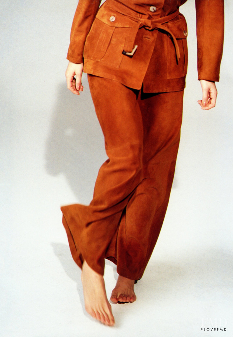 Eva Herzigova featured in  the Ruffo advertisement for Spring/Summer 1997