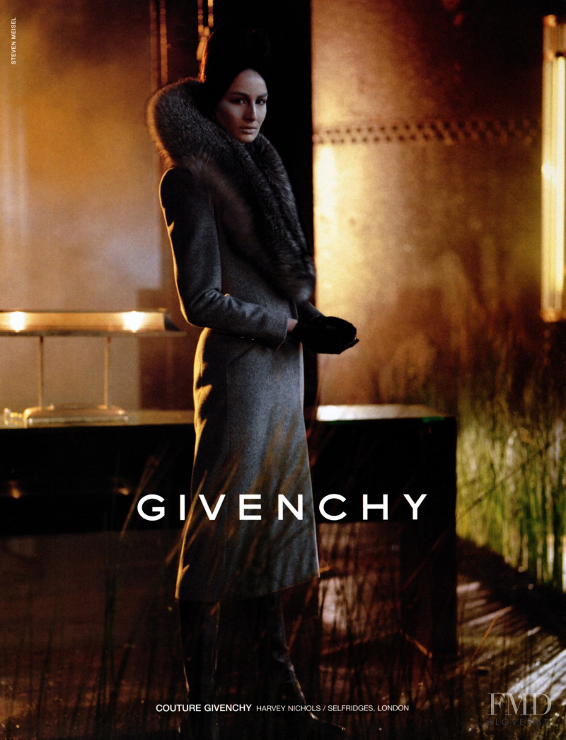 Jade Parfitt featured in  the Givenchy advertisement for Autumn/Winter 1998