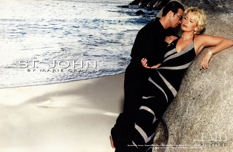 St. John advertisement for Spring/Summer 2001