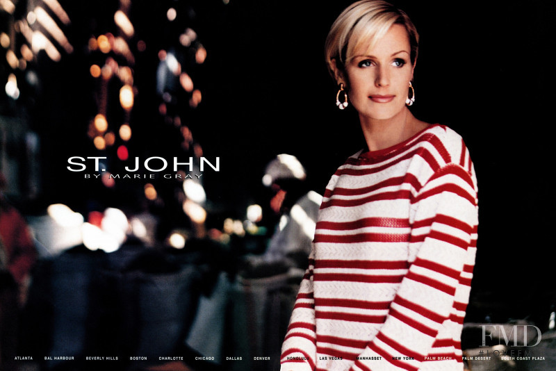 St. John advertisement for Spring/Summer 1997