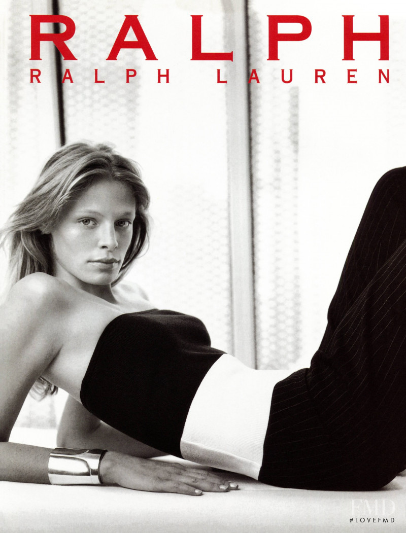 Tanga Moreau featured in  the Ralph by Ralph Lauren advertisement for Spring/Summer 1998