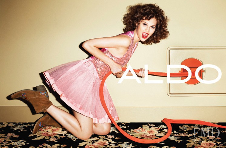 Anais Pouliot featured in  the Aldo advertisement for Autumn/Winter 2012