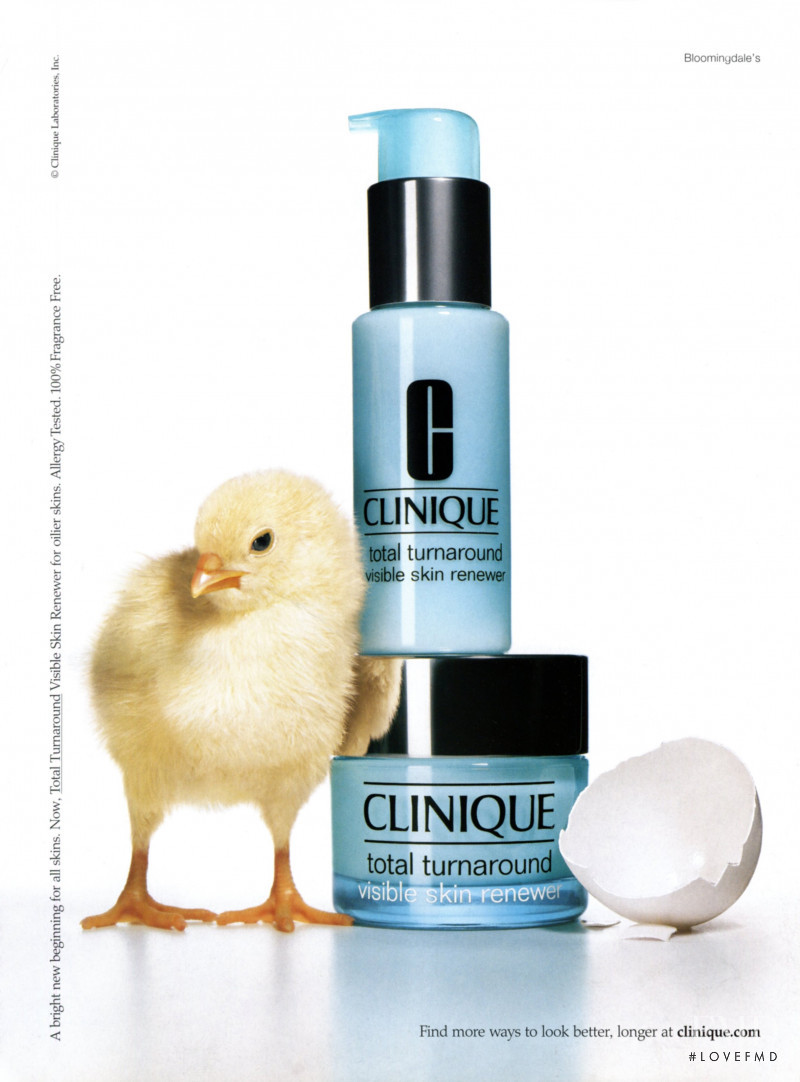 Clinique advertisement for Spring/Summer 2002