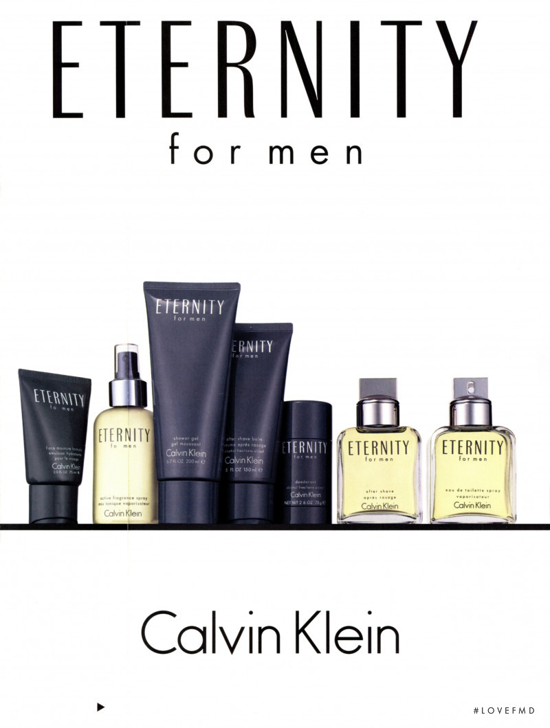 Calvin Klein Fragrance Eternity advertisement for Spring/Summer 1998