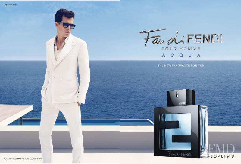 Fendi "Fan di Fendi" Pour Homme advertisement for Autumn/Winter 2012