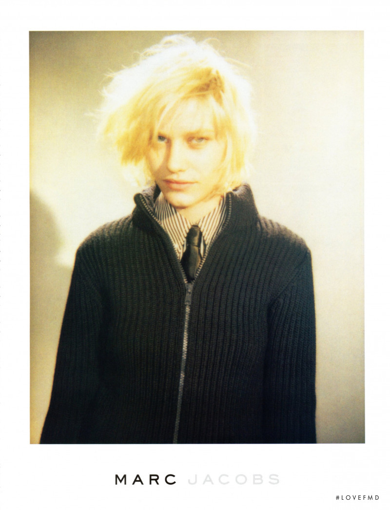 Delfine Bafort featured in  the Marc by Marc Jacobs advertisement for Autumn/Winter 2001