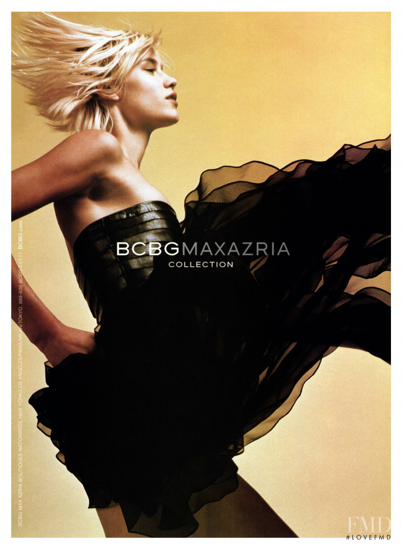 Delfine Bafort featured in  the BCBG By Max Azria advertisement for Autumn/Winter 2001