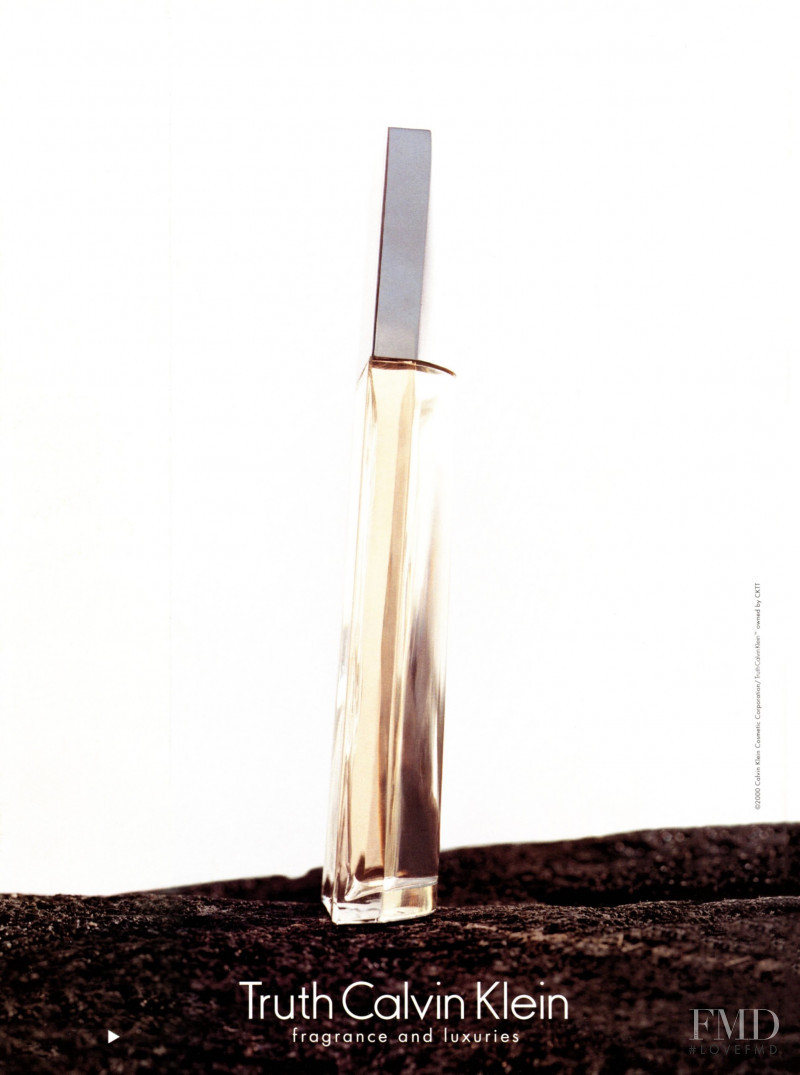 Calvin Klein Fragrance Truth advertisement for Autumn/Winter 2001