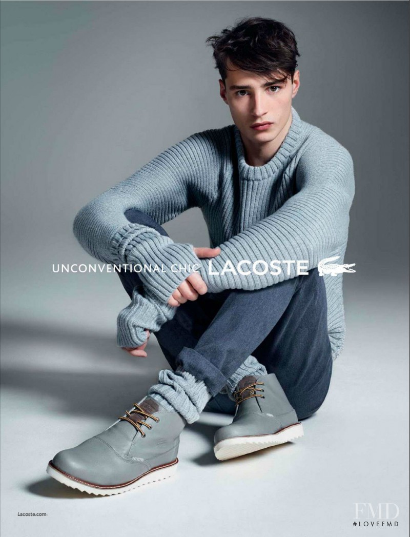 Lacoste advertisement for Autumn/Winter 2012