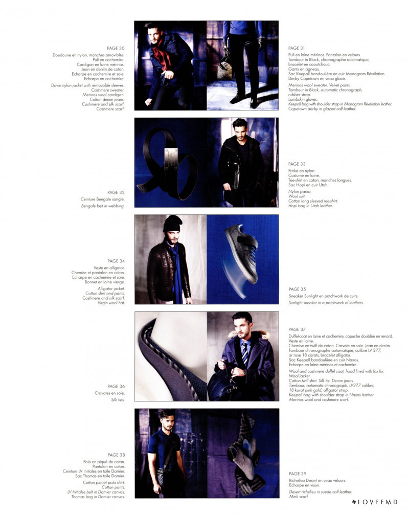 Louis Vuitton catalogue for Autumn/Winter 2009